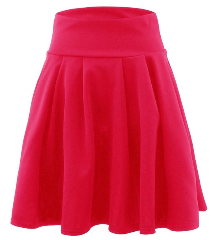 Fluffy Pleat Umbrella Skirt