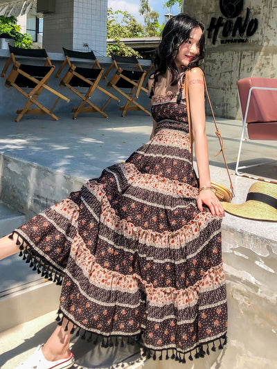 Bohemian Seaside Dress