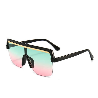 Big Frame Unisex Gradient Sunglasses