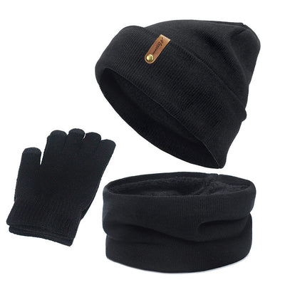 Hat Scarf and Touch Screen Gloves Set