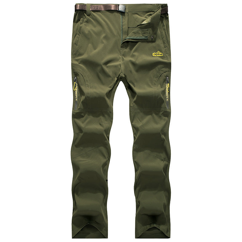Quick-drying Hiking Pants w/belt