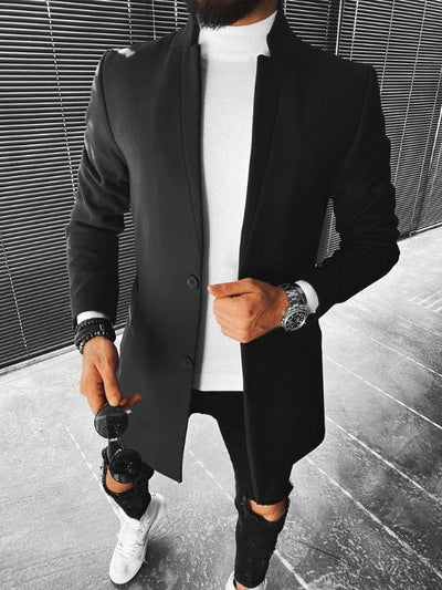 Double-Sided Woolen Blazer