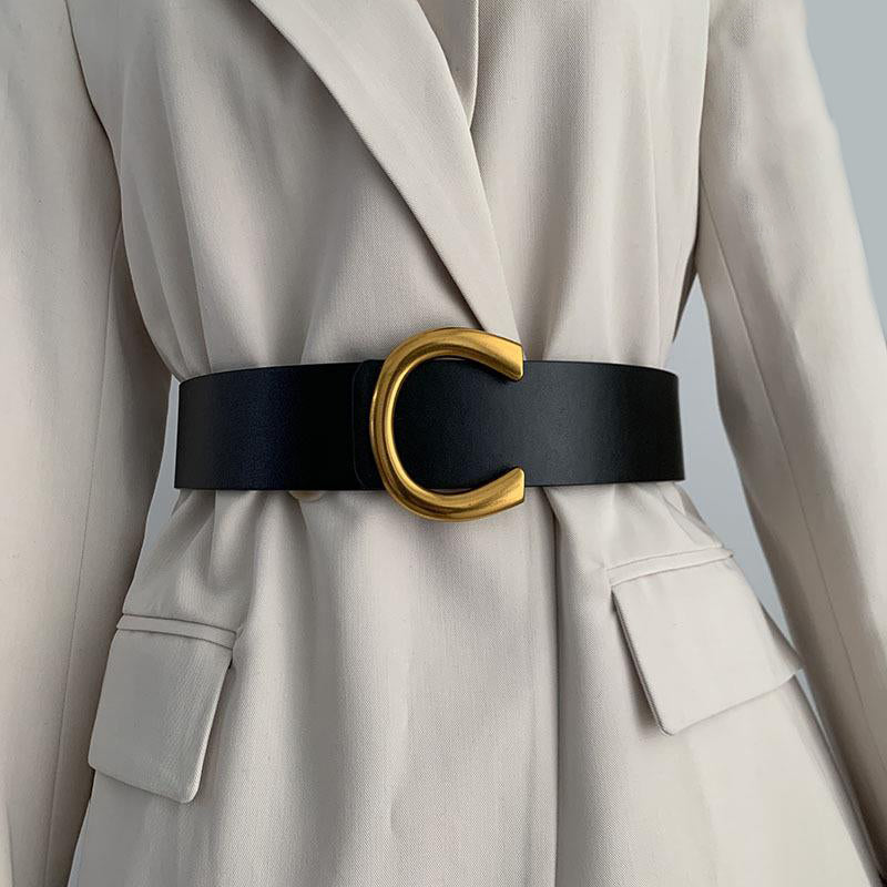 Wide Dress or Jacket Waist Belt
