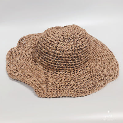 Foldable Straw Beach Hat