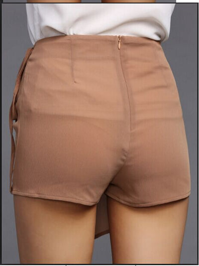 High Waist Side String Skirt/Shorts