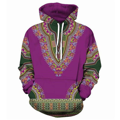 African Folklore 3D Hoodie Sweatshirt