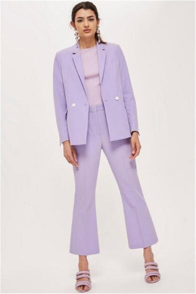 White Peak Two Piece Suit Set