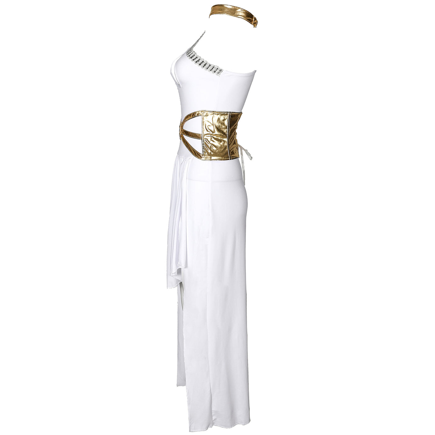 Greek Milk Silk Night Club Costume/Lingerie