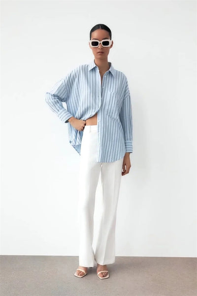 Elegant Single Breasted Shirt