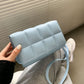 Small Shiny Faux Leather Shoulder Bag