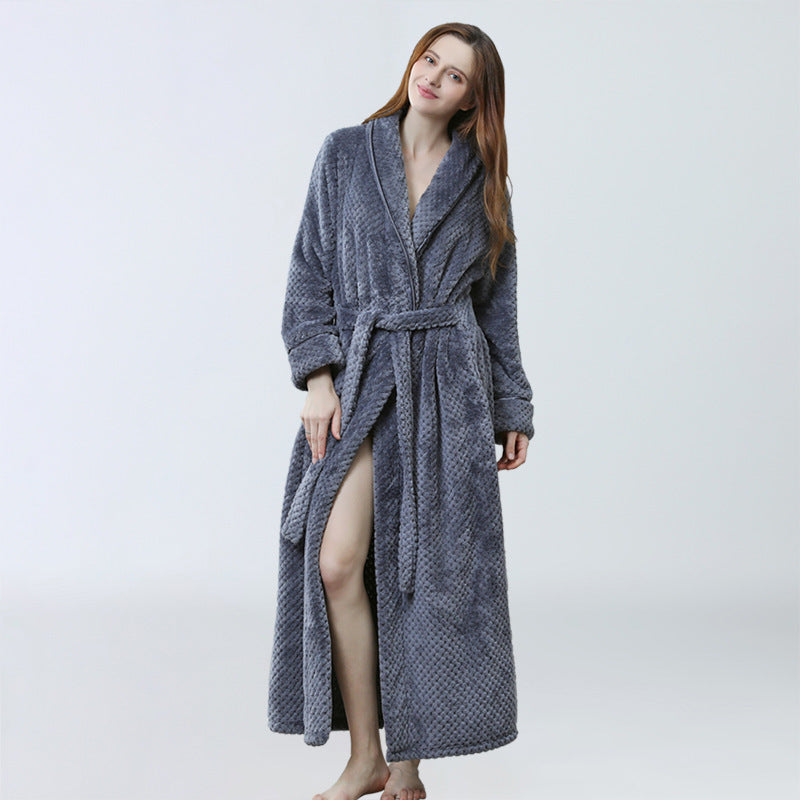 Soft Warm Long Bathrobe