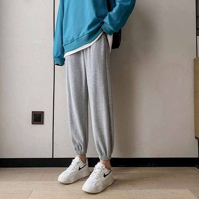 Sporty Fleece Padded Harem Pants