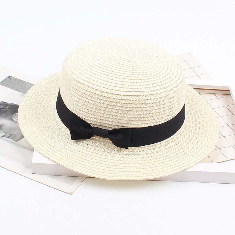 Beach Bow Straw Sun Hat