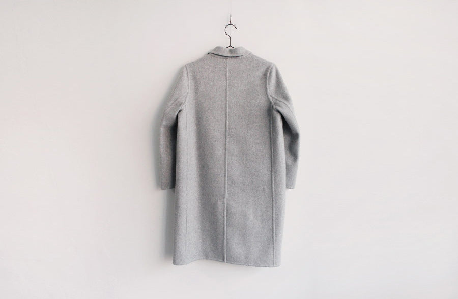 Loose Mid-length Woolen Coat
