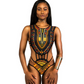 African Print Swimsuit