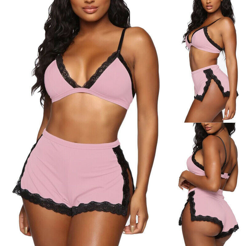 Lacey Bra & Panties Set