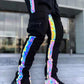 Running Pants with Reflective Strips