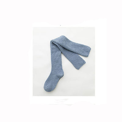 Long Coral Fleece Socks
