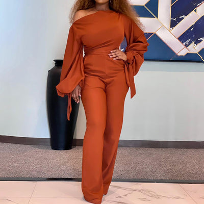African Off-the-shoulder Big Sleeve One Piece (up to 3XL)