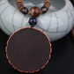 Sweater Chain w/Peacock Feather Pendant