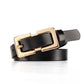 Retro Style Thin Leather Belt