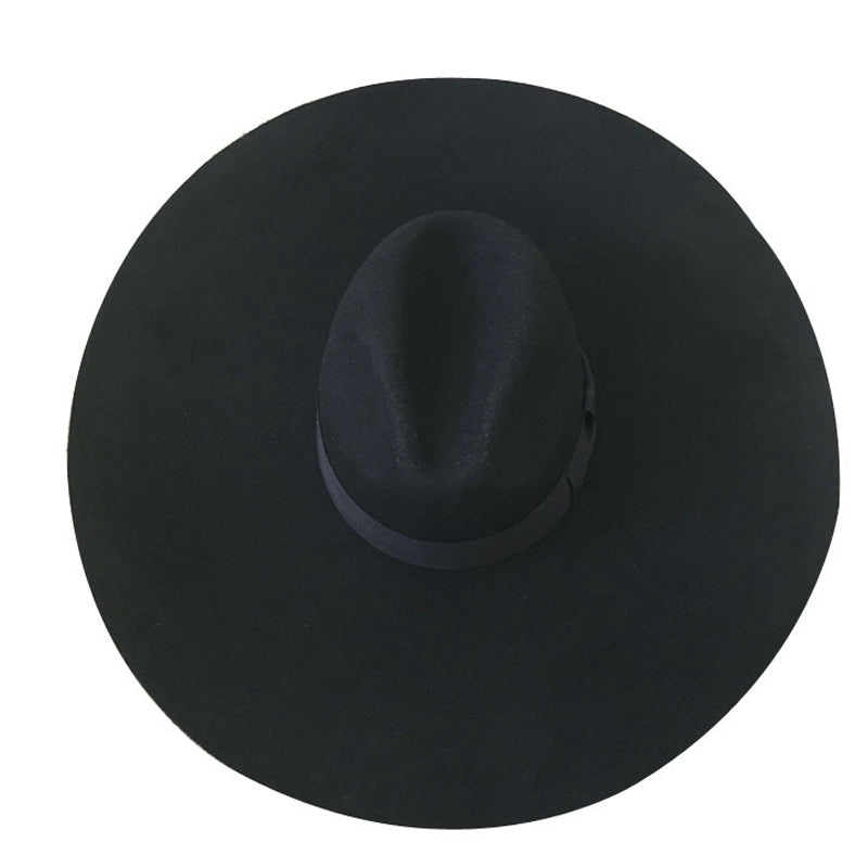 Lihua Big Brim Wool Hat