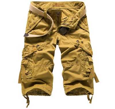 Multi-pocket Short Pants