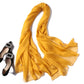 Pure Color Sheer Silk Scarf