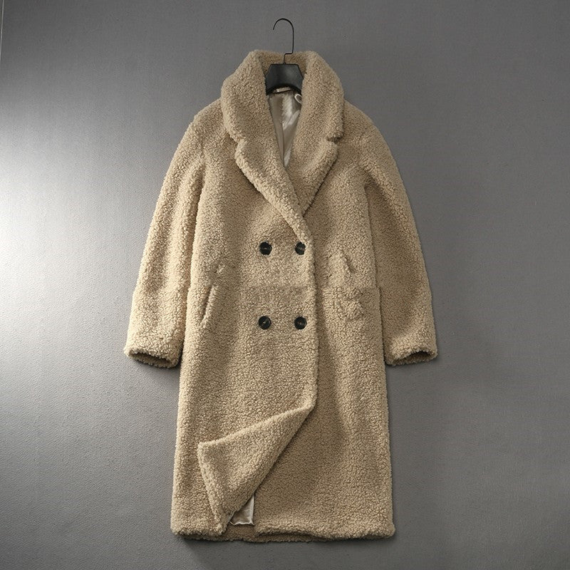 Long Soft Teddy Coat