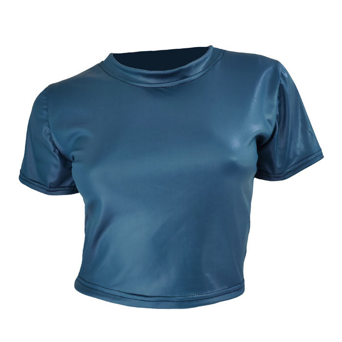 Faux Leather T-shirt