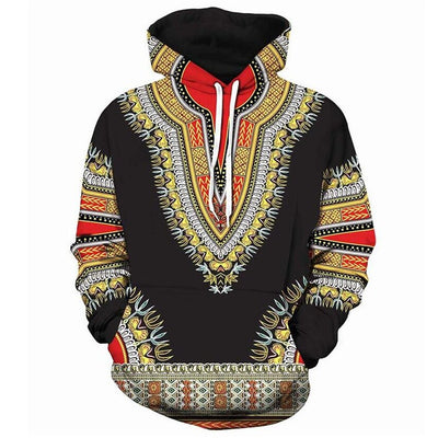 African Folklore 3D Hoodie Sweatshirt