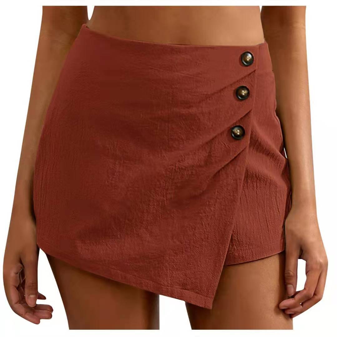 Irregular Cut Skirt/Shorts Hybrid (up to 5XL)