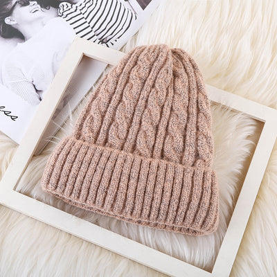 Mohair Wool Knitted Beanie