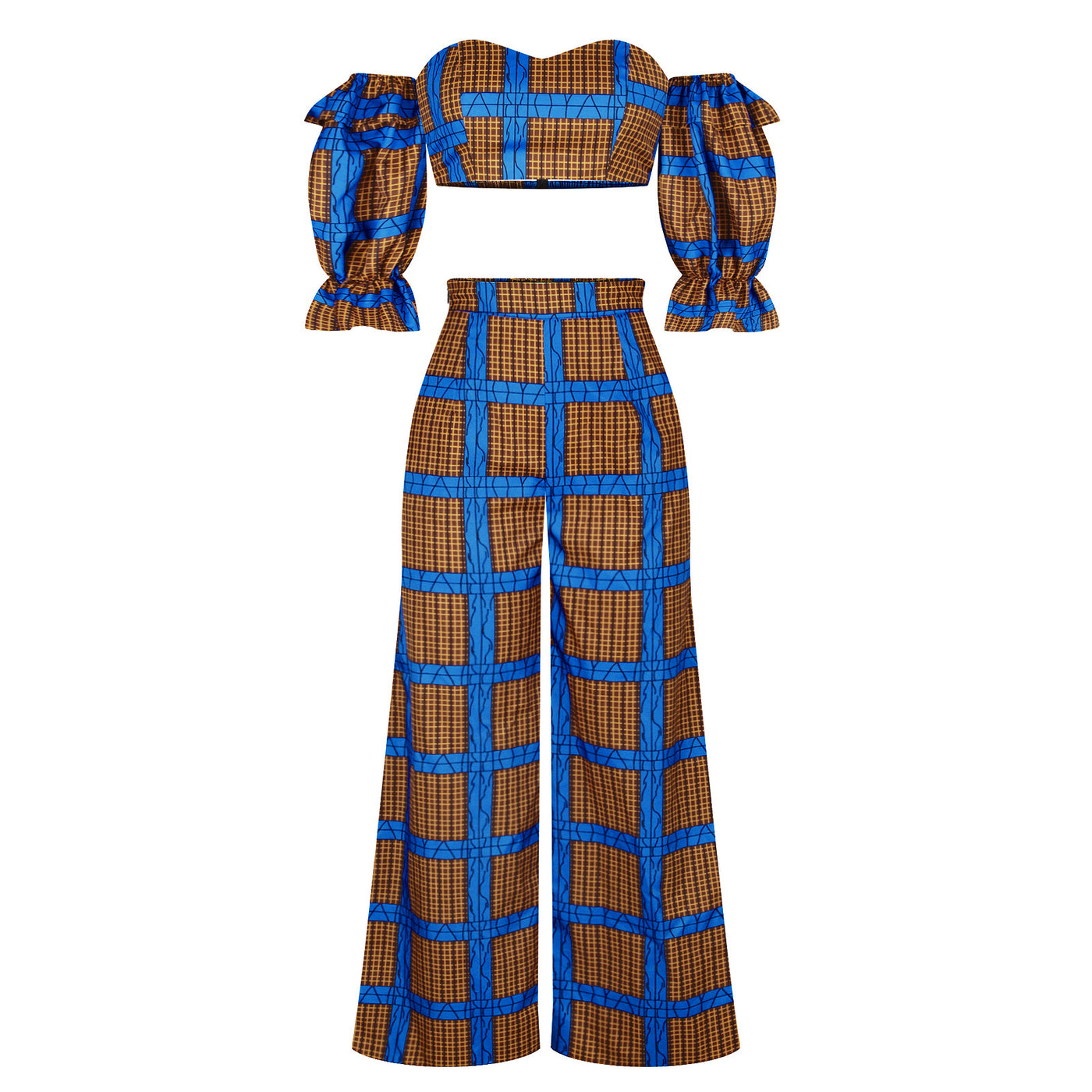 African Print Two Piece Set