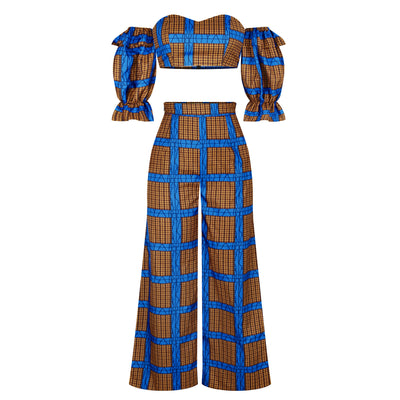 African Print Two Piece Set