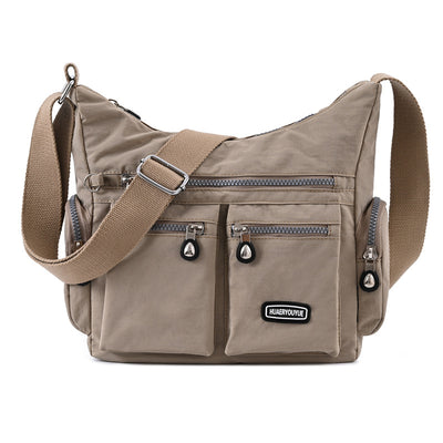 Multi Pocket Waterproof Adjustable Shoulder Crossbody Bag