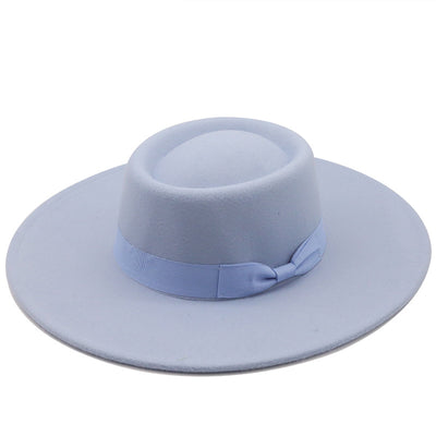Cotton Felt Concave  Top Hat