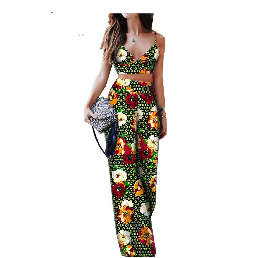 African Print Ladies Two Piece Set (pt1)