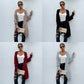 Long Loose Fitted Knitted Sweater with Pockets