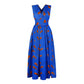 African Print Long Dress