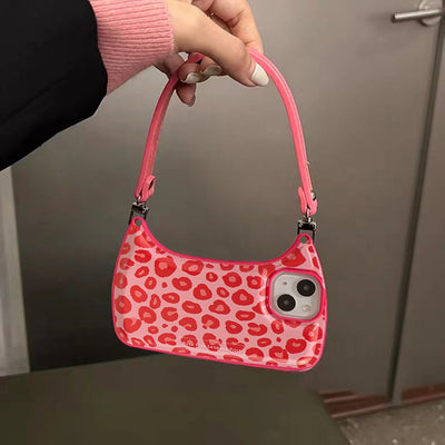 Leopard Print Phone Bag (I Phones Only)