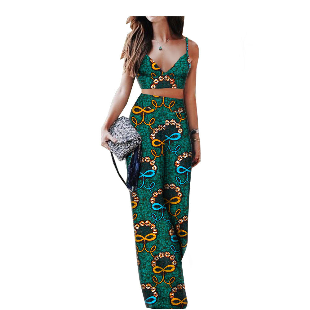 African Print Ladies Two Piece Set (pt1)