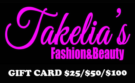 Takelia's Gift Card